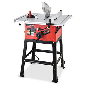 2000W 254mm Corded Table Saw with Stand | Extendable | Laser Guide