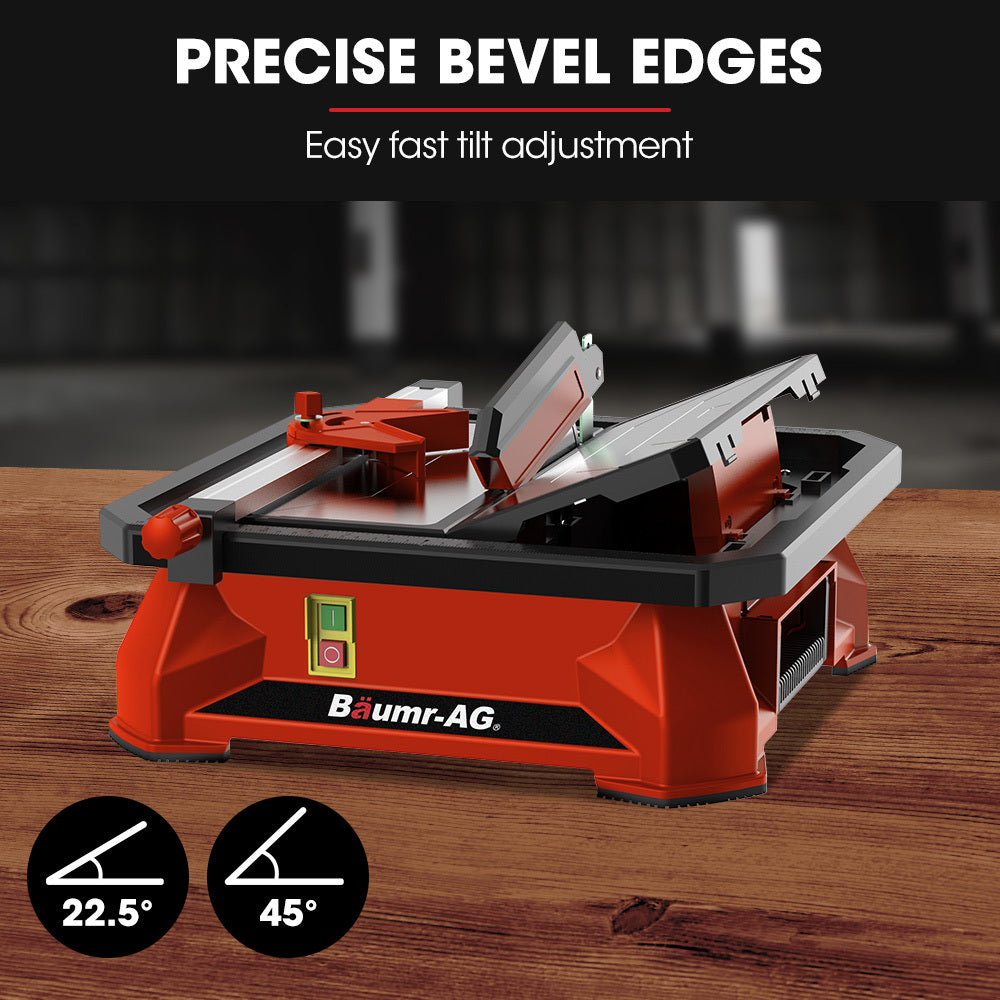 Electric Tile Saw Cutter | Power: 650W | Blade Size: 180mm (7") | Brand: BAUMR-AG