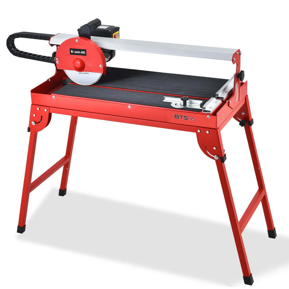 Electric Tile Saw Cutter | Power: 800W | Blade Size: 200mm (8") | Cutting Length: 620mm | Brand: BAUMR-AG