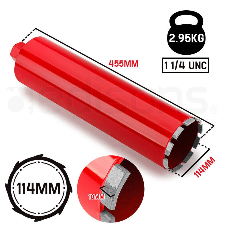 Baumr-AG Diamond Core Drill Bit | 53mm | Concrete Wet Dry Tile Stone Brick Marble