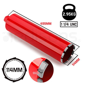 Baumr-AG Diamond Core Drill Bit | 53mm | Concrete Wet Dry Tile Stone Brick Marble