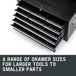 9 Drawer Tool Box Chest for Mechanics | Garage Storage Toolbox Set Organizer