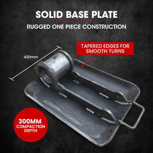 94kg Plate Compactor | 420x540mm | Sprinkler System | Paver Pad