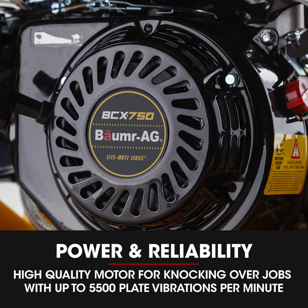 94kg Plate Compactor | 420x540mm | Sprinkler System | Paver Pad
