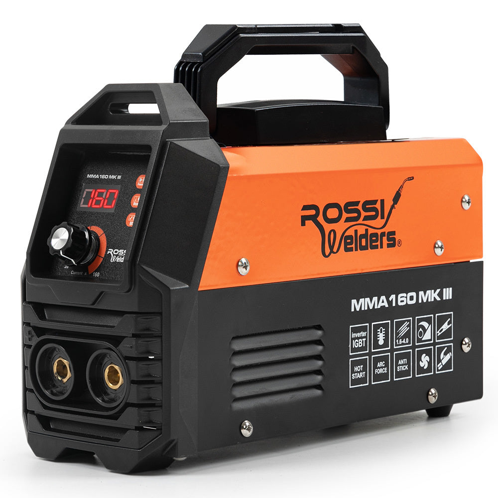 Portable Inverter Arc MMA Stick Welder | Power: 160 Amp | Brand: ROSSI