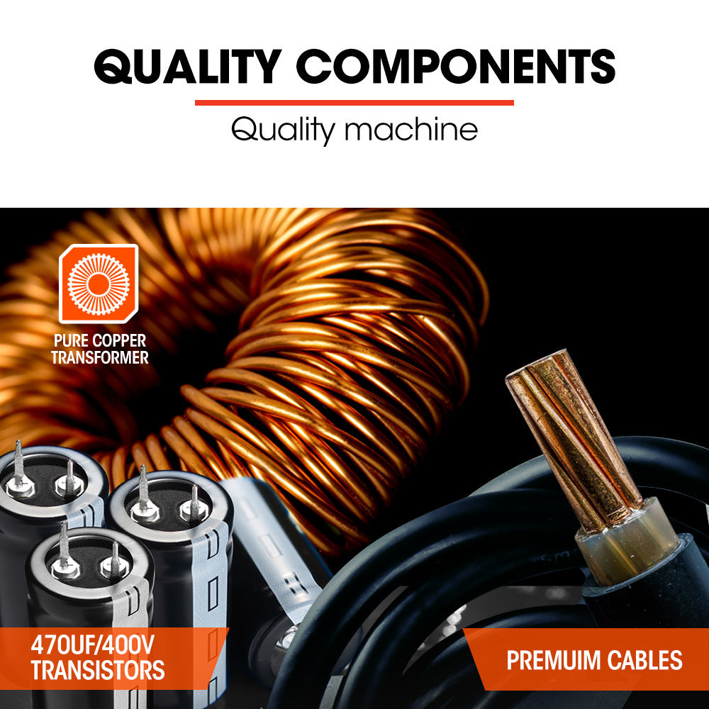 Portable Inverter Arc MMA Stick Welder | Power: 160 Amp | Brand: ROSSI