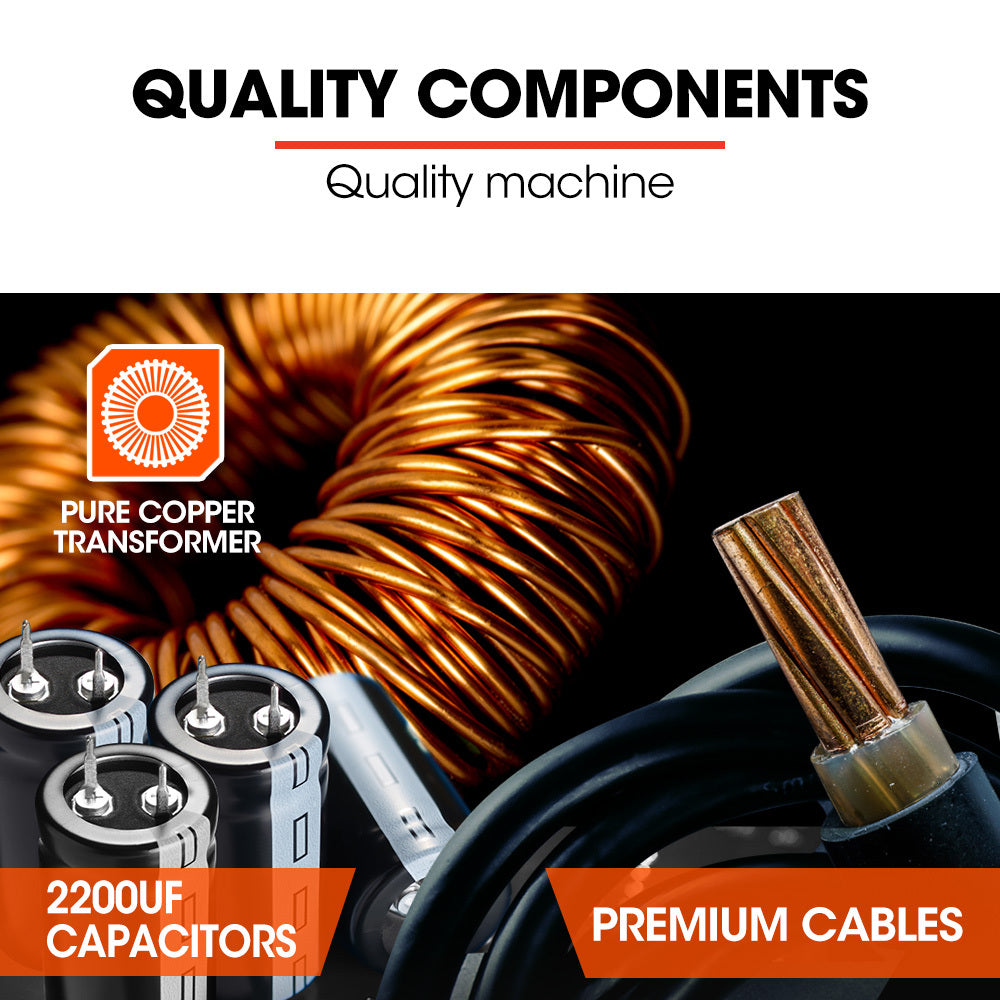 Inverter Welder TIG Arc Stick | Power: 160 Amp | AC/DC | Includes Accessories | Plug Type: 15A | Brand: ROSSI