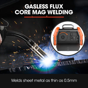 Portable Inverter MMA MAG Gasless Lift-Arc Welder | Power: 120 Amp | Brand: ROSSI