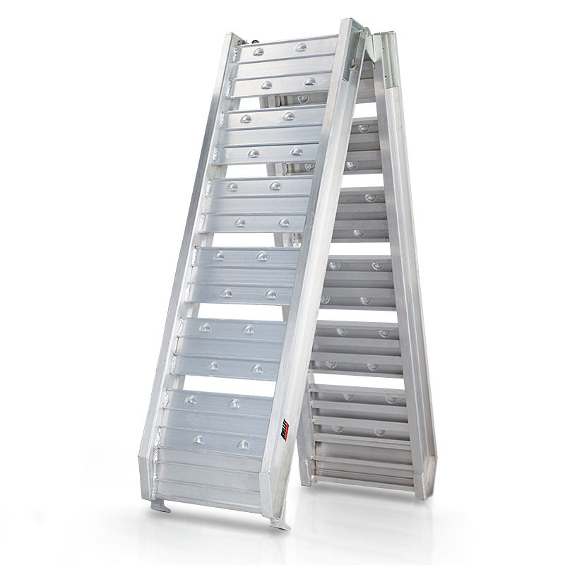 1.8m Aluminium Folding Loading Traction Ramp, 200kg capacity