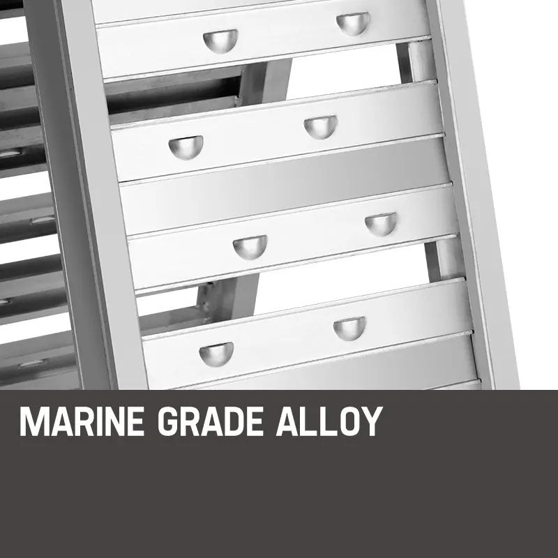 1.8m Aluminium Folding Loading Traction Ramp, 200kg capacity