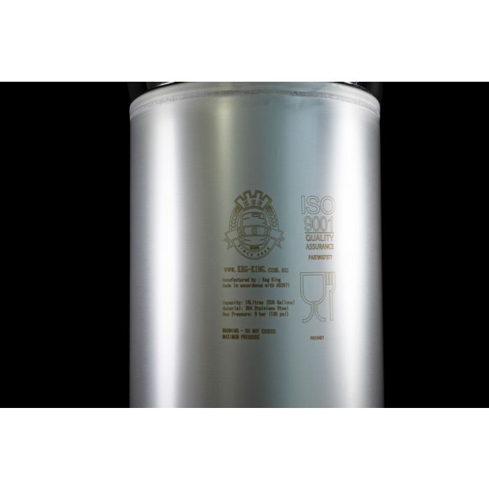 Keg King Keg - 19L Ball Lock New Passivated Finish