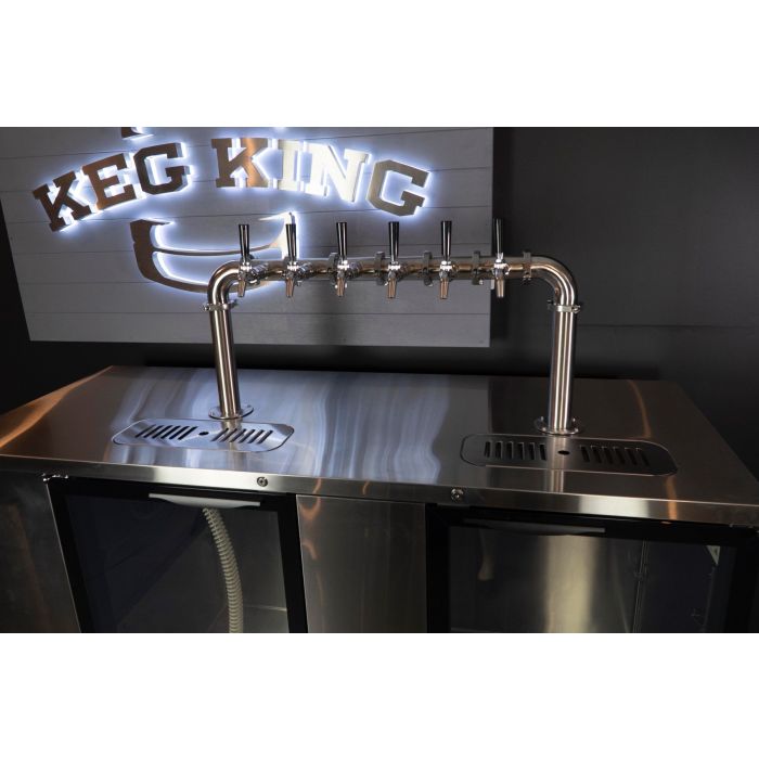 Kegerator | KegMaster Super Deluxe | Two Door Large