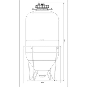 Keg King Snub Nose - 60L