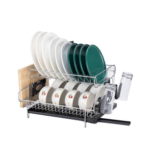 2-Tier Dish Drying Rack | GOMINIMO Draining Board