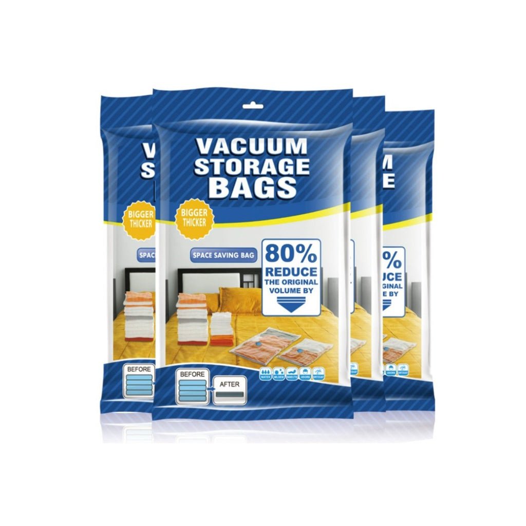 12Packs Combo Vacuum Storage Bags (4 Jumbo, 4 Large, 4 Medium