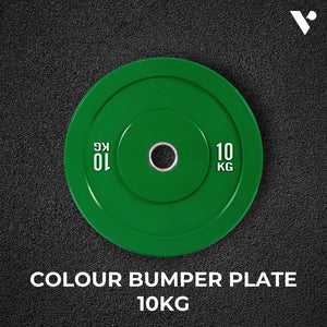 Colour Bumper Plate | 10KG x 2 | Green | Verpeak VP-WP-106-FP