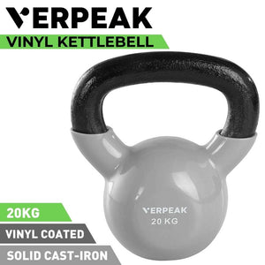 Verpeak Vinyl Kettlebell 20kg VP-KB-105-BU