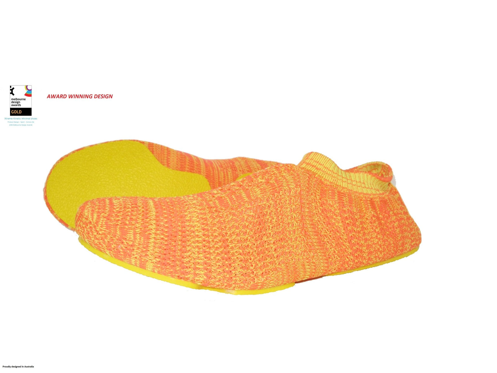 XtremeKinetic Minimal training shoes yellow/orange size US MAN(11 -12.5) EURO SIZE 45-46