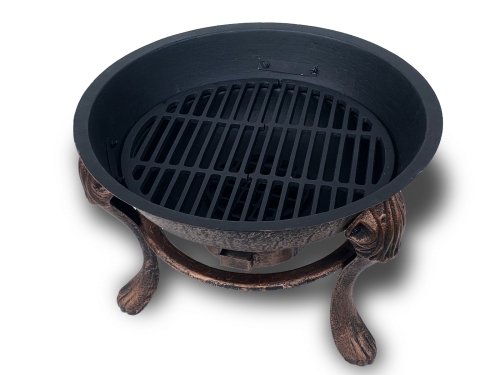 Vesuvius Firepit BBQ with Lid