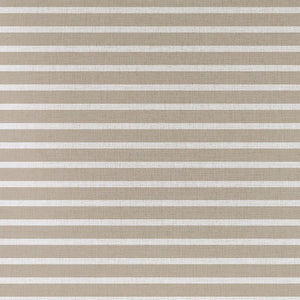 Cushion Cover-With Piping-Hampton Stripe Beige-60cm x 60cm