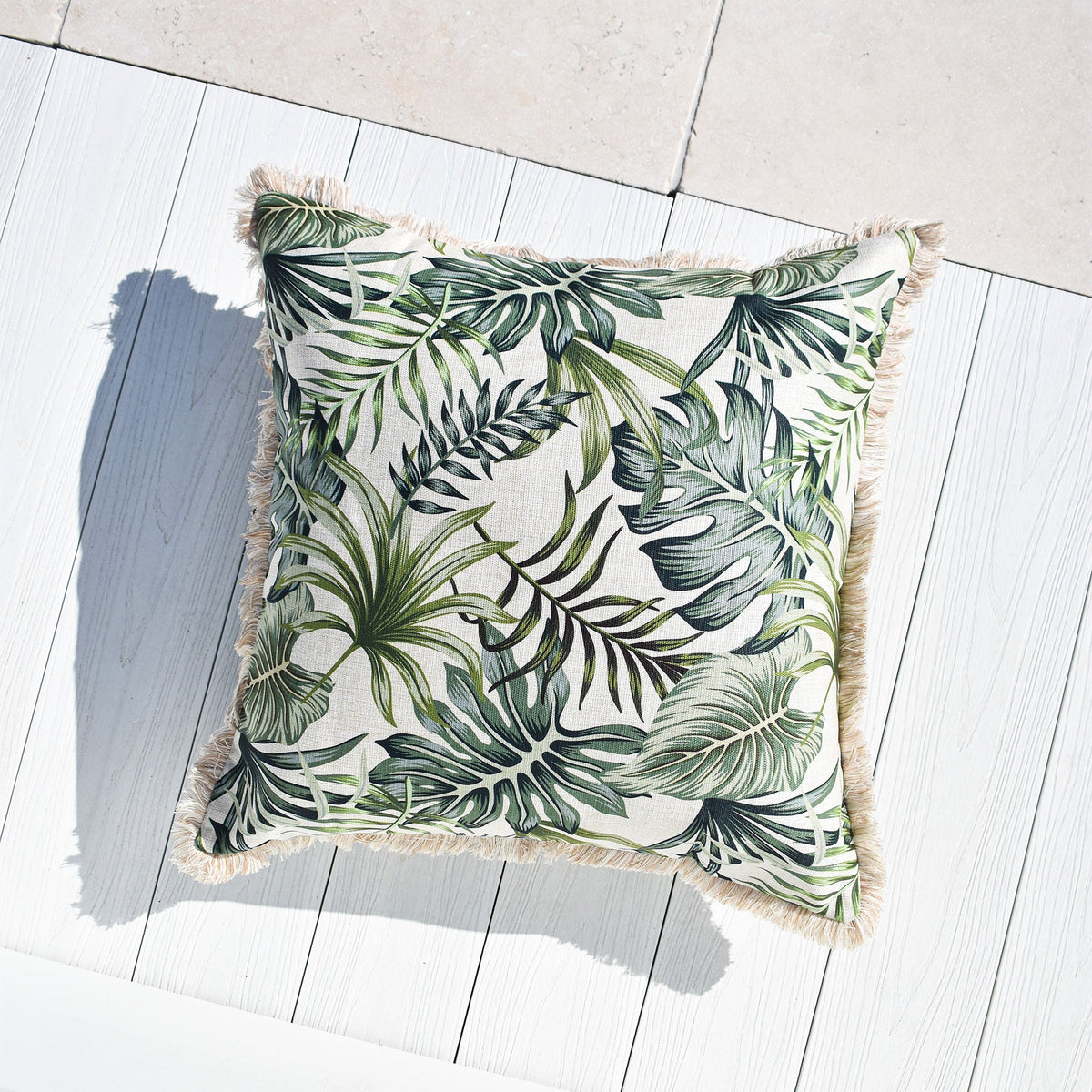 Cushion Cover-Coastal Fringe-Boracay-60cm x 60cm