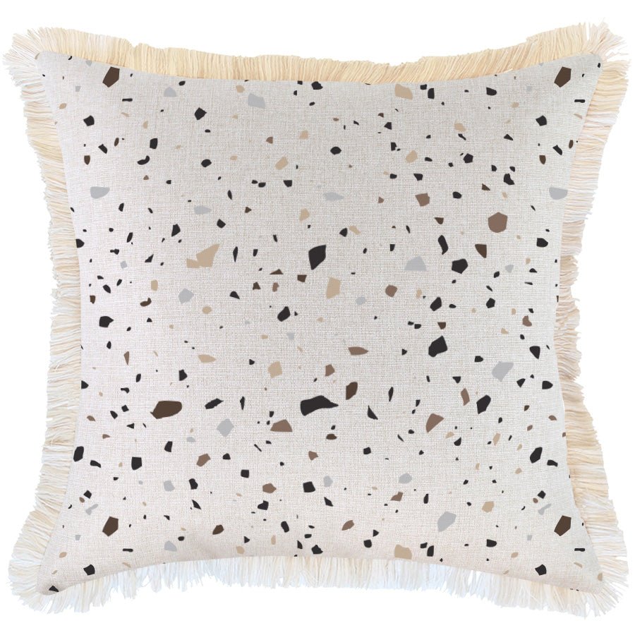 Cushion Cover-Coastal Fringe-Terrazzo-60cm x 60cm