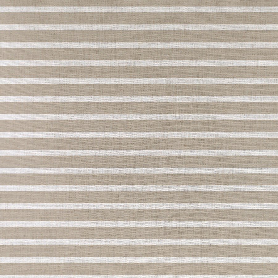 Cushion Cover-Coastal Fringe-Hampton Stripe Beige-45cm x 45cm