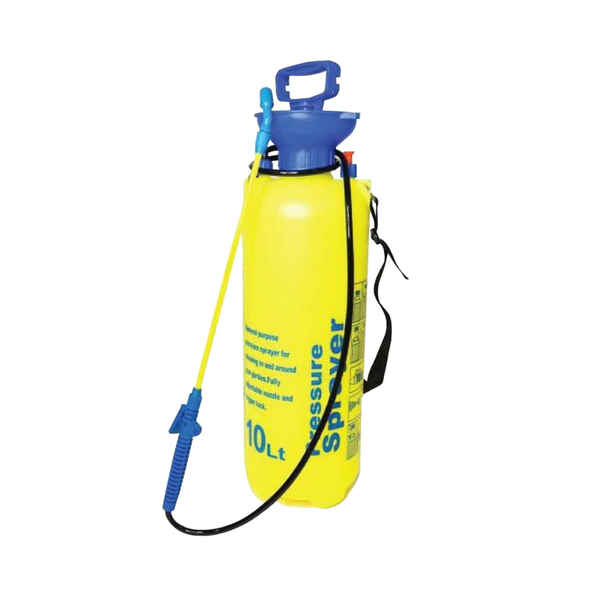 10L Pressure Sprayer | Knapsack Garden Pump for Liquids - Ideal for Yard and Plants