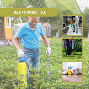 10L Pressure Sprayer | Knapsack Garden Pump for Liquids - Ideal for Yard and Plants