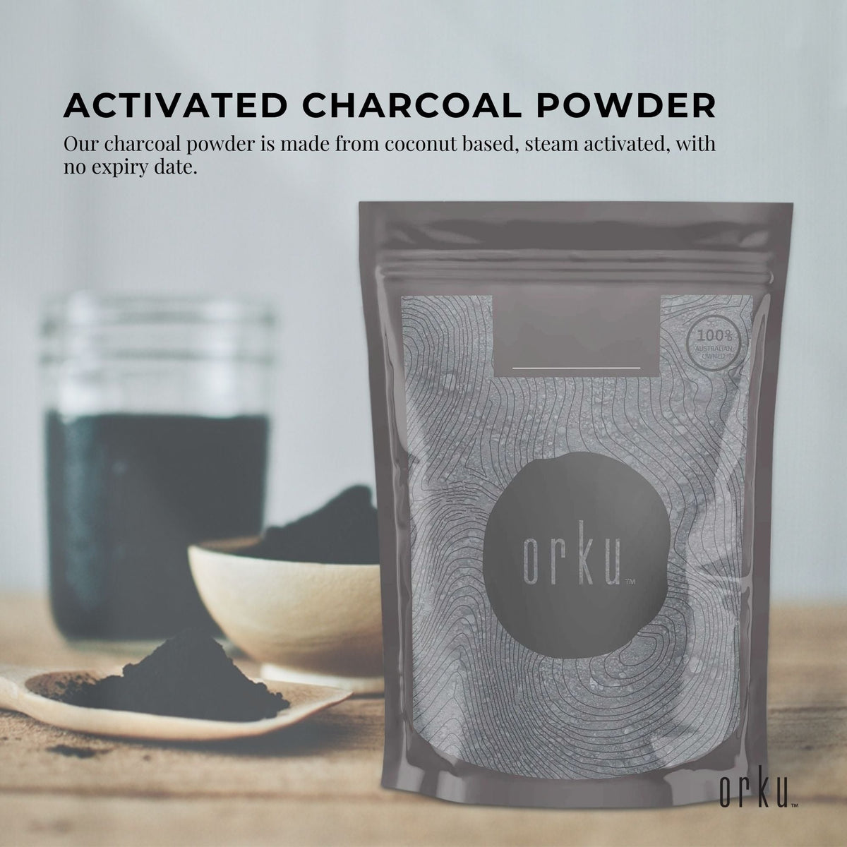 10g Activated Carbon Powder | Coconut Charcoal for Teeth Whitening and Skin Masks