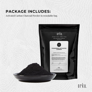 10g Activated Carbon Powder | Coconut Charcoal for Teeth Whitening and Skin Masks