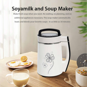 Electric Soy Bean Milk and Soup Maker Machine | Automatic Soya Almond Nut Blender