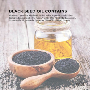 25ml Pure Black Seed Oil | 100% Ethiopian Nigella Sativa Cumin - Cold Pressed