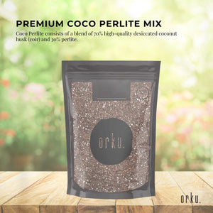 2L Premium Coco Perlite Mix | 70% Coir Husk, 30% Hydroponic Growing Medium