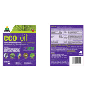 250ml Eco Pest Oil | Organic Miticide and Insecticide Concentrate for Plants