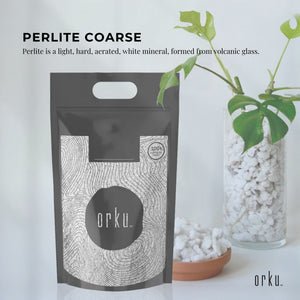 5L Premium Perlite Coarse Soil | Expanded Medium for Hydroponics and Plants