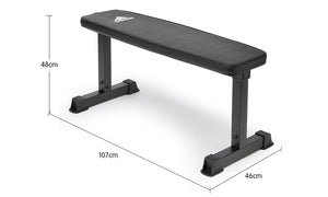 Essential Flat Exercise Weight Bench