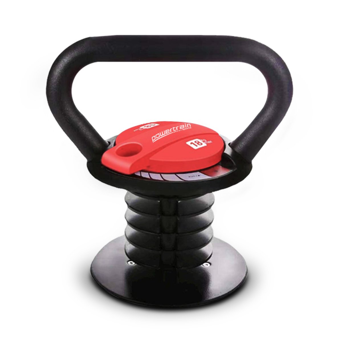 Adjustable Kettle Bell Weights Dumbbell (18kg) by Powertrain