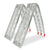 2x Aluminium Folding Loading Ramps for ATV and Motorbike | Kartrite Brand