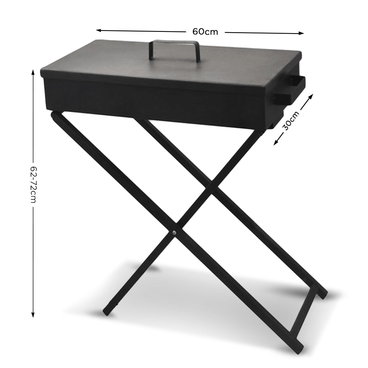 Wallaroo Charcoal BBQ Grill | Adjustable Height