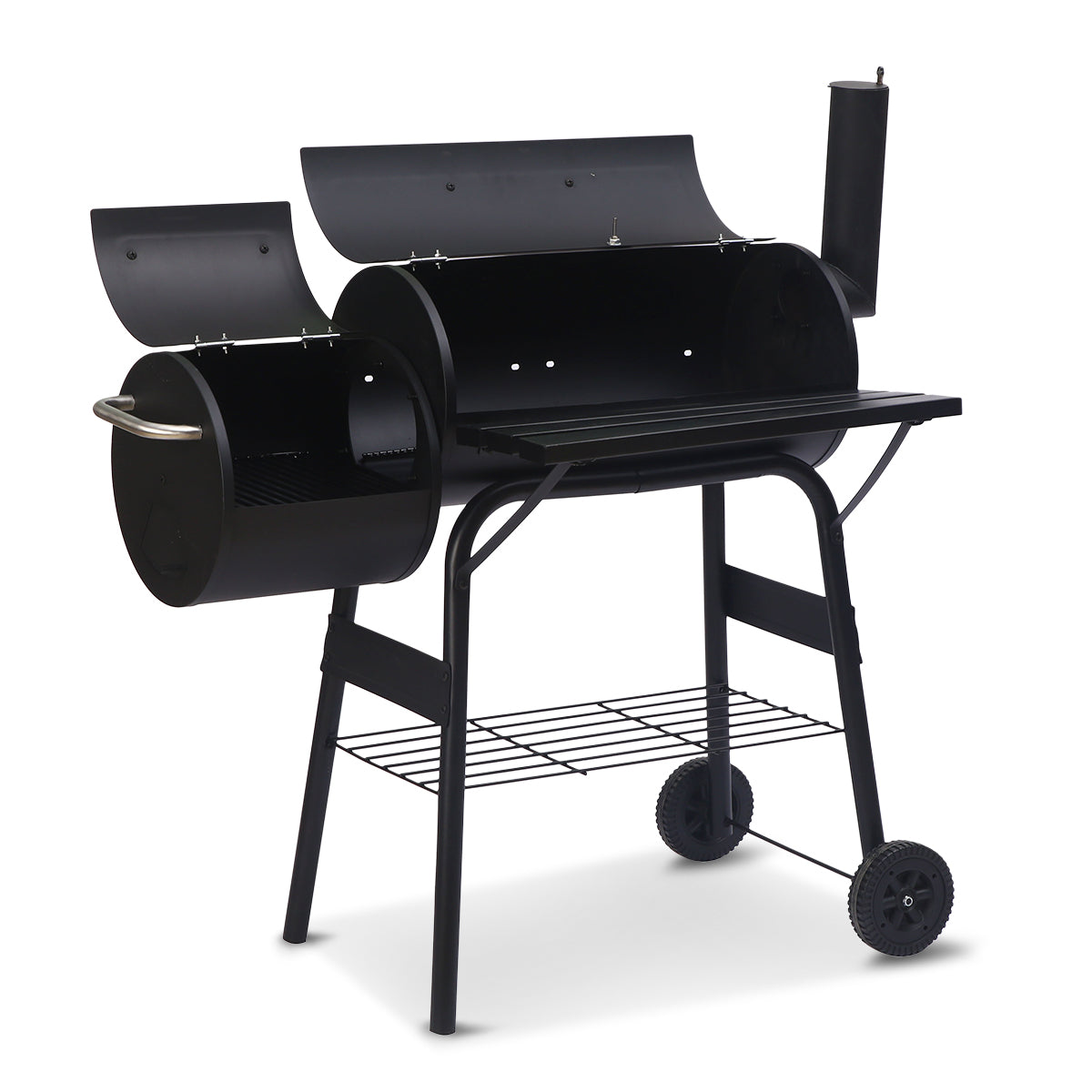 2-in-1 Outdoor Barbecue Grill & Offset Smoker | Brand: Wallaroo