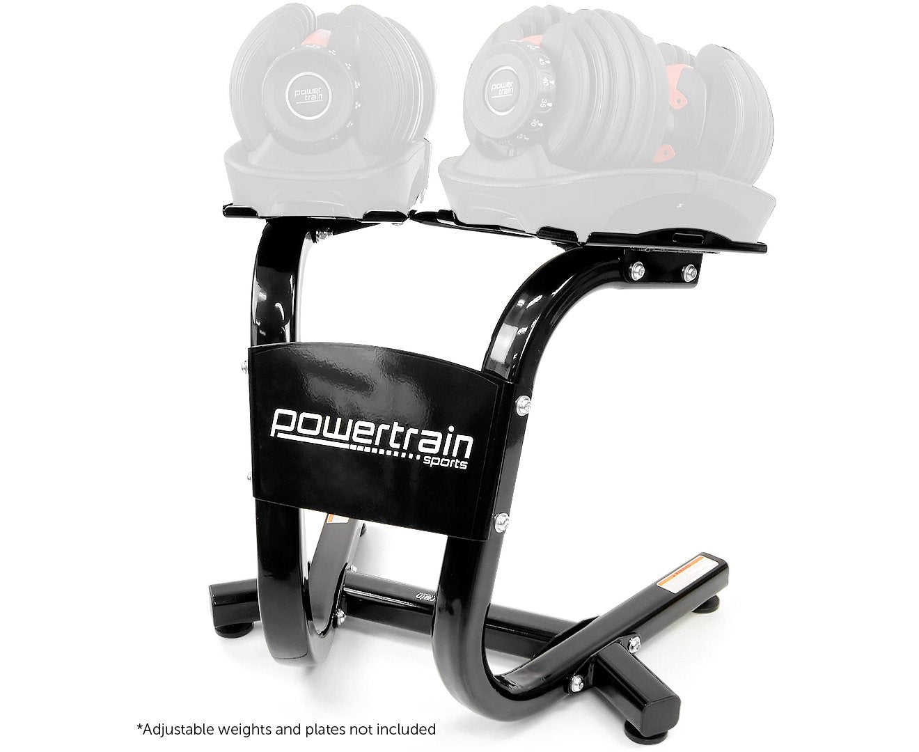 Adjustable Dumbbells Stand by Powertrain