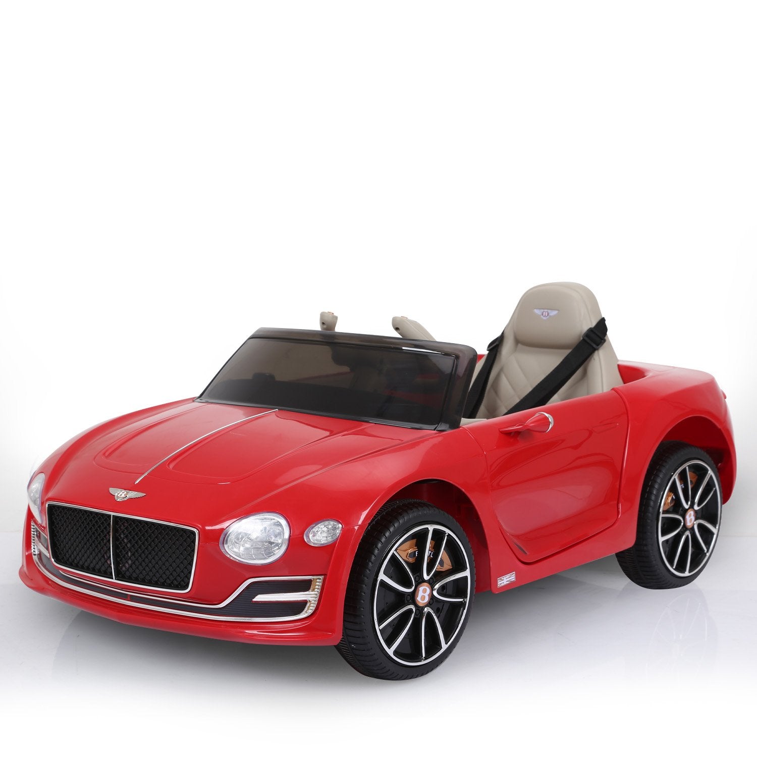 Bentley Exp 12 Speed 6E Licensed Kids Ride-On Electric Car with Remote Control (Red)