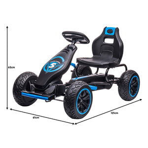 Kahuna G18 Kids Pedal Go Kart (Blue)