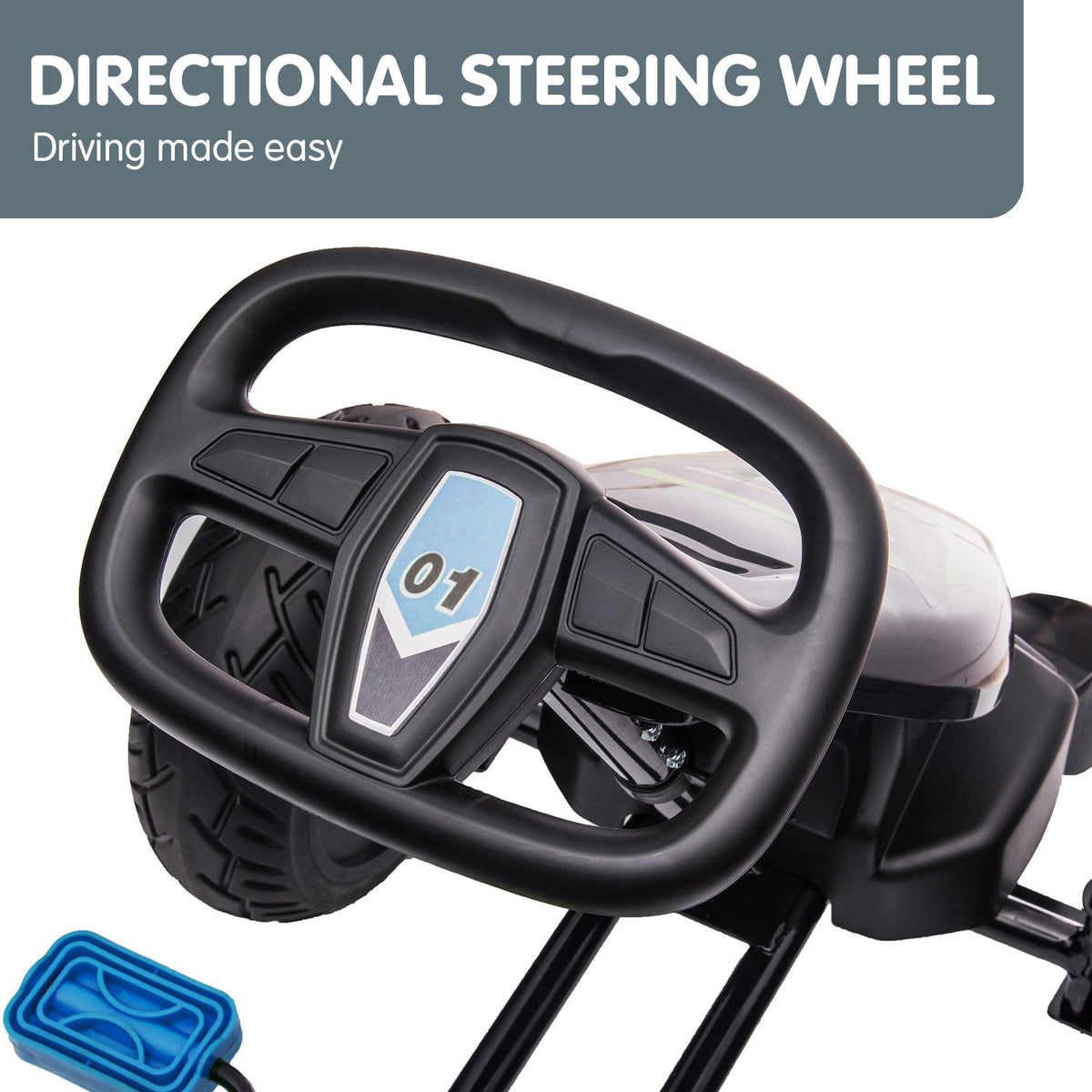 Kahuna G18 Kids Pedal Go Kart (Blue)