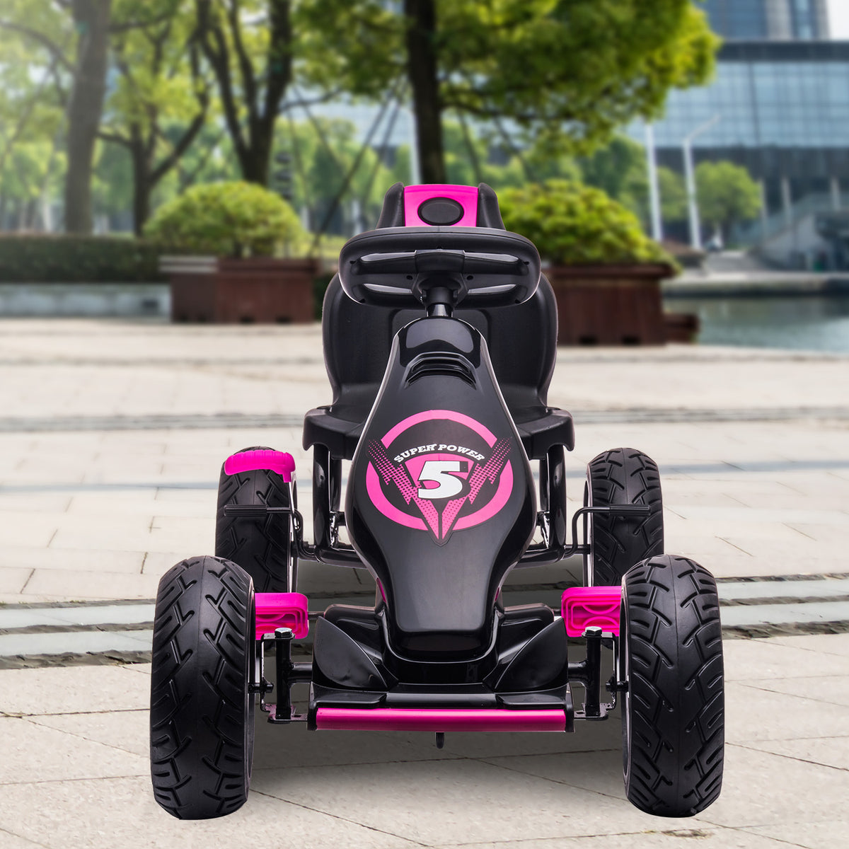 Kahuna G18 Kids Pedal Go Kart (Rose Pink)