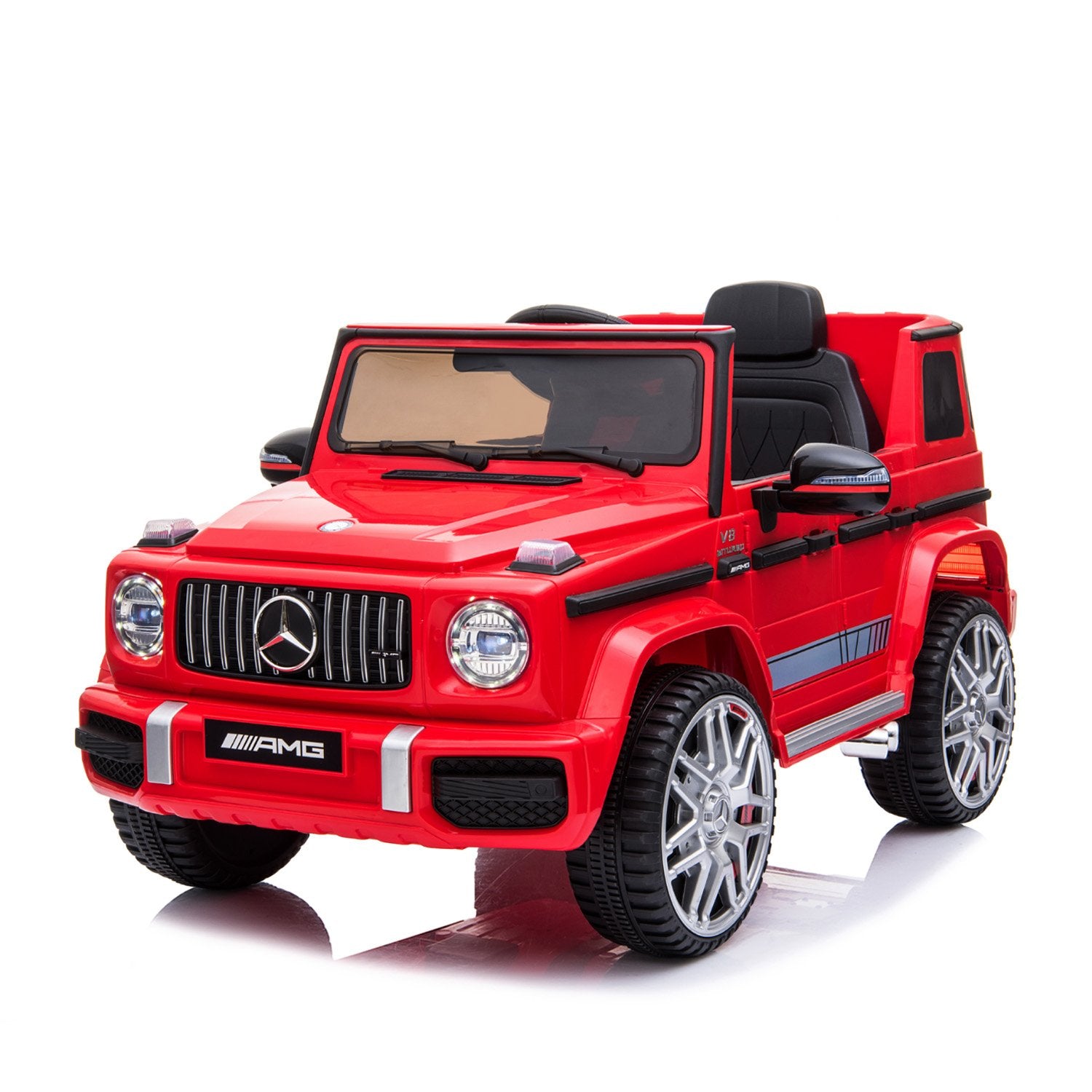 Kahuna Mercedes Benz AMG G63 Licensed Kids Ride-On Electric Car with Remote Control (Red)