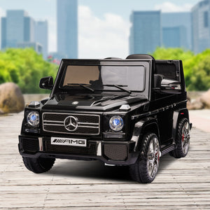Kahuna AMG G65 Licensed Kids Ride-On Electric Car with Remote Control (Black)
