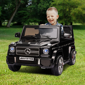 Kahuna AMG G65 Licensed Kids Ride-On Electric Car with Remote Control (Black)