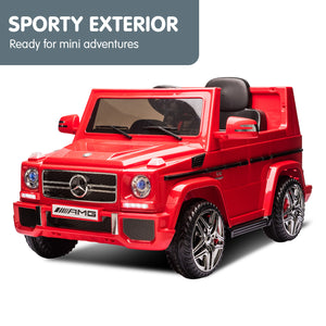 Kahuna AMG G65 Licensed Kids Ride-On Electric Car with Remote Control (Red)
